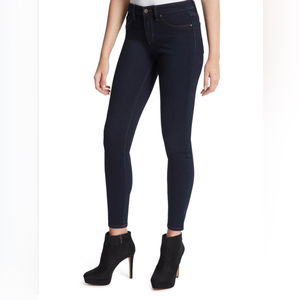 Jessica Simpson Kiss Me‎ Skinny Classic Dark Blue Skinny Jeans Women's 6/28 EUC